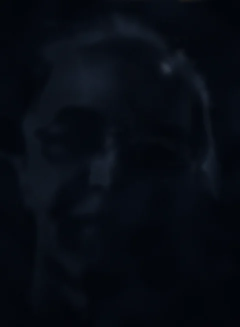 R. Harold, photographed in deep shadow